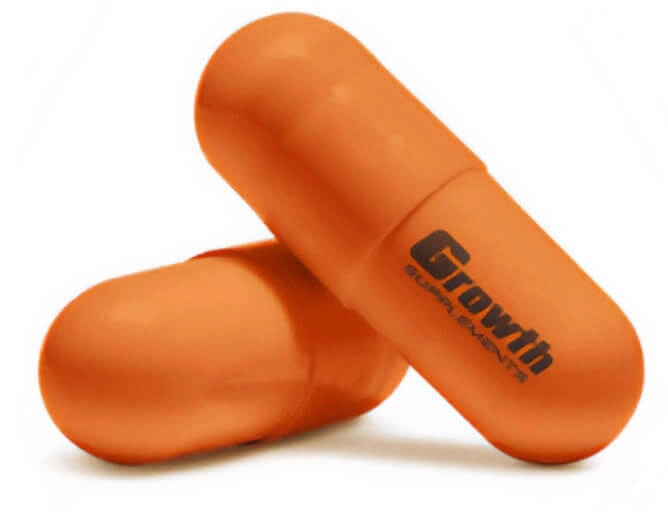 IMAGEM ILUSTRATIVA - PILULA LARANJA GROWTH SUPPLEMENTS    