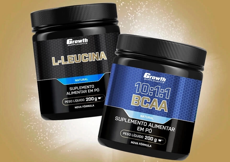 IMAGEM ILUSTRATIVA - BCAA E L-LEUCINA GROWTH SUPPLEMENTS