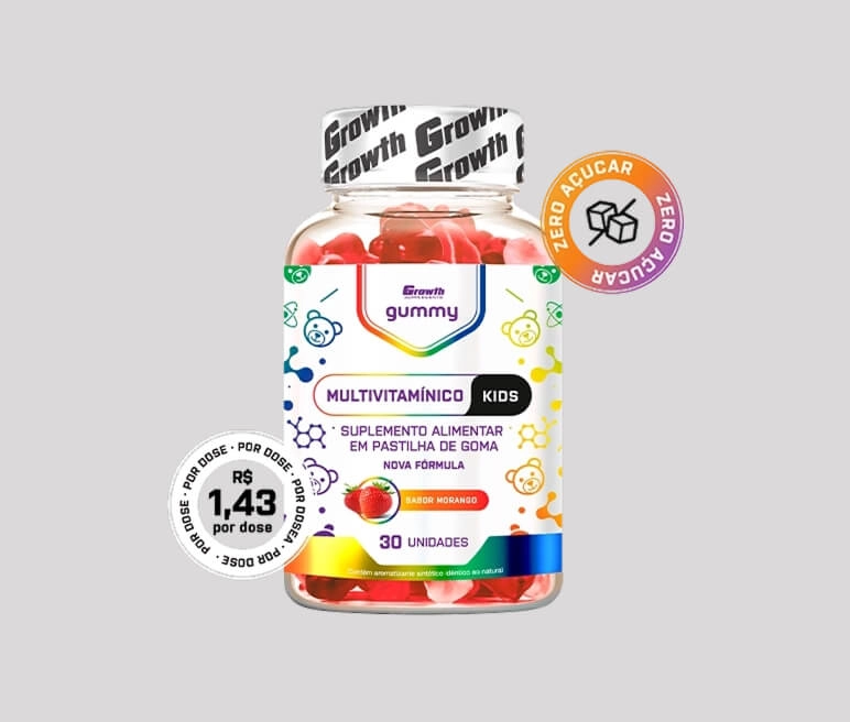 IMAGEM ILUSTRATIVA - MULTIVITAMINICO KIDS GUMMY 30UN