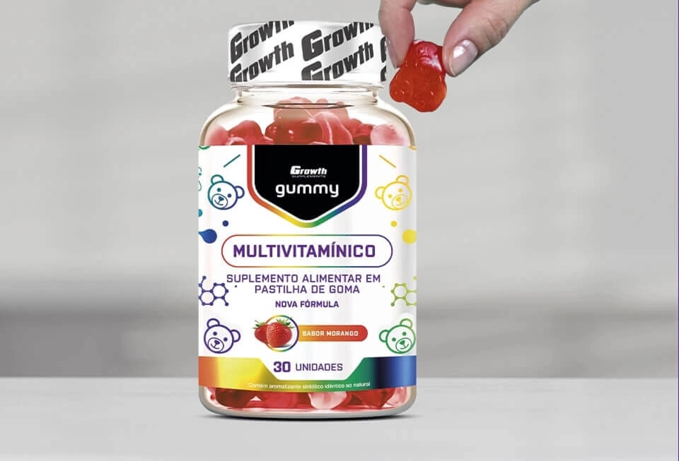 IMAGEM ILUSTRATIVA - MULTIVITAMINICO GUMMY 30UN