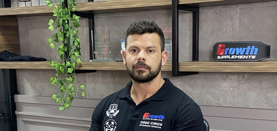 Diogo Círico - Nutricionista Esportivo da Growth Supplements