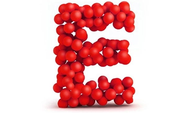 GROWTH SUPPLEMENTS - Imagem ilustrativa letra E em vermelho