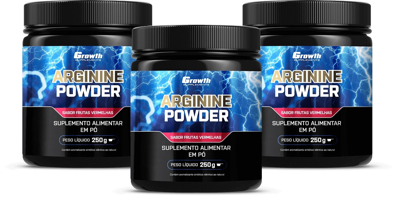 GROWTH SUPPLEMENTS - Imagem ilustrativa Power Arginina 250g
