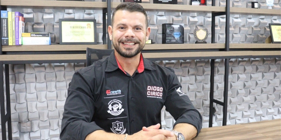 Diogo Círico - Nutricionista Esportivo da Growth Supplements