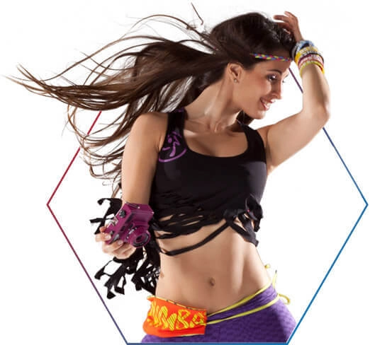 IMAGEM ILUSTRATIVA - MULHER DANÇANDO ZUMBA