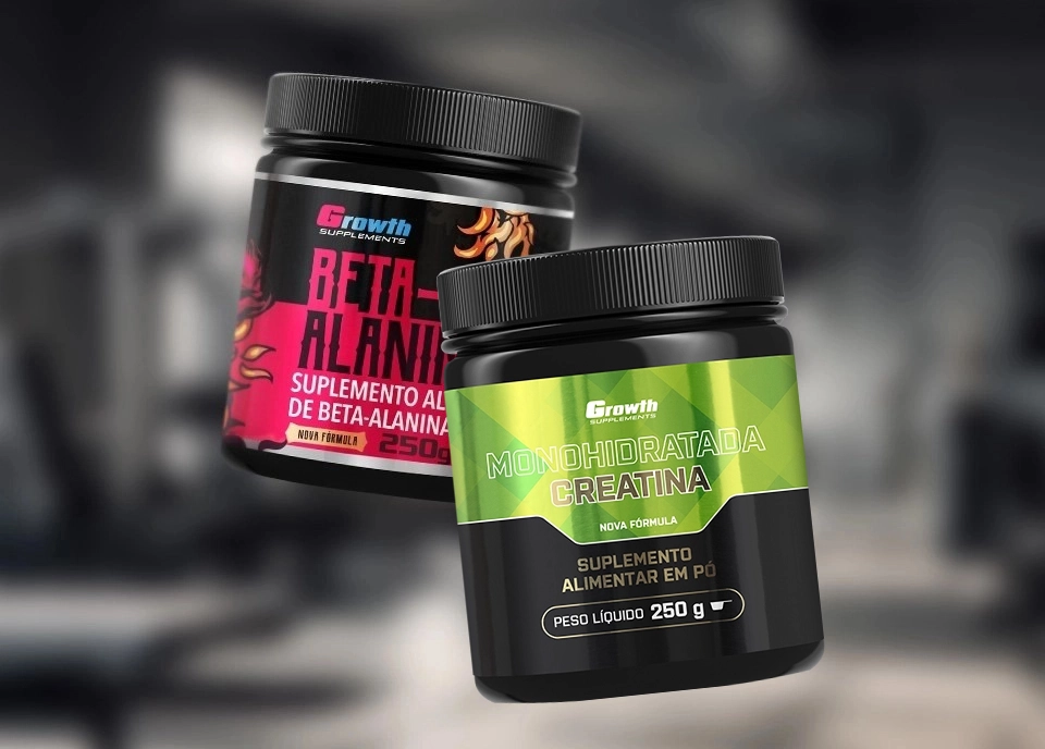 Creatina e Beta-Alanina - Growth Supplements