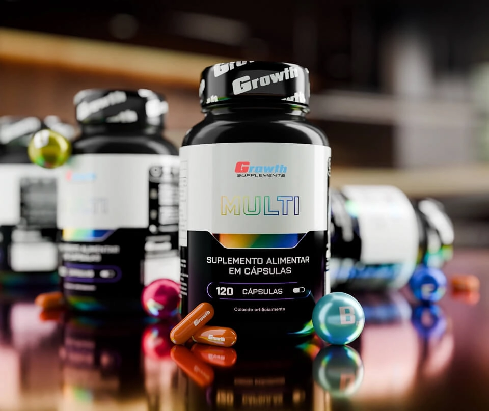 GROWTH SUPPLEMENTS - Imagem ilustrativa Multivitamínico
