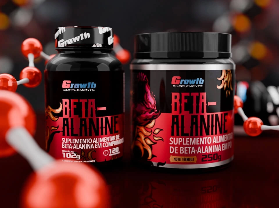 GROWTH SUPPLEMENTS - Imagem ilustrativa Beta-Alanina