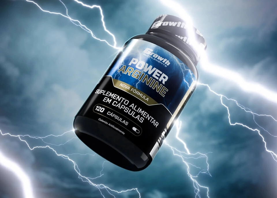 GROWTH SUPPLEMENTS - Imagem ilustrativa Power Arginina