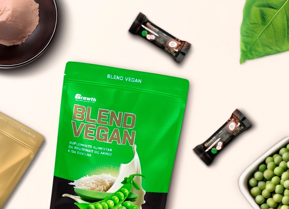 GROWTH SUPPLEMENTS - Imagem ilustrativa Blend Vegan