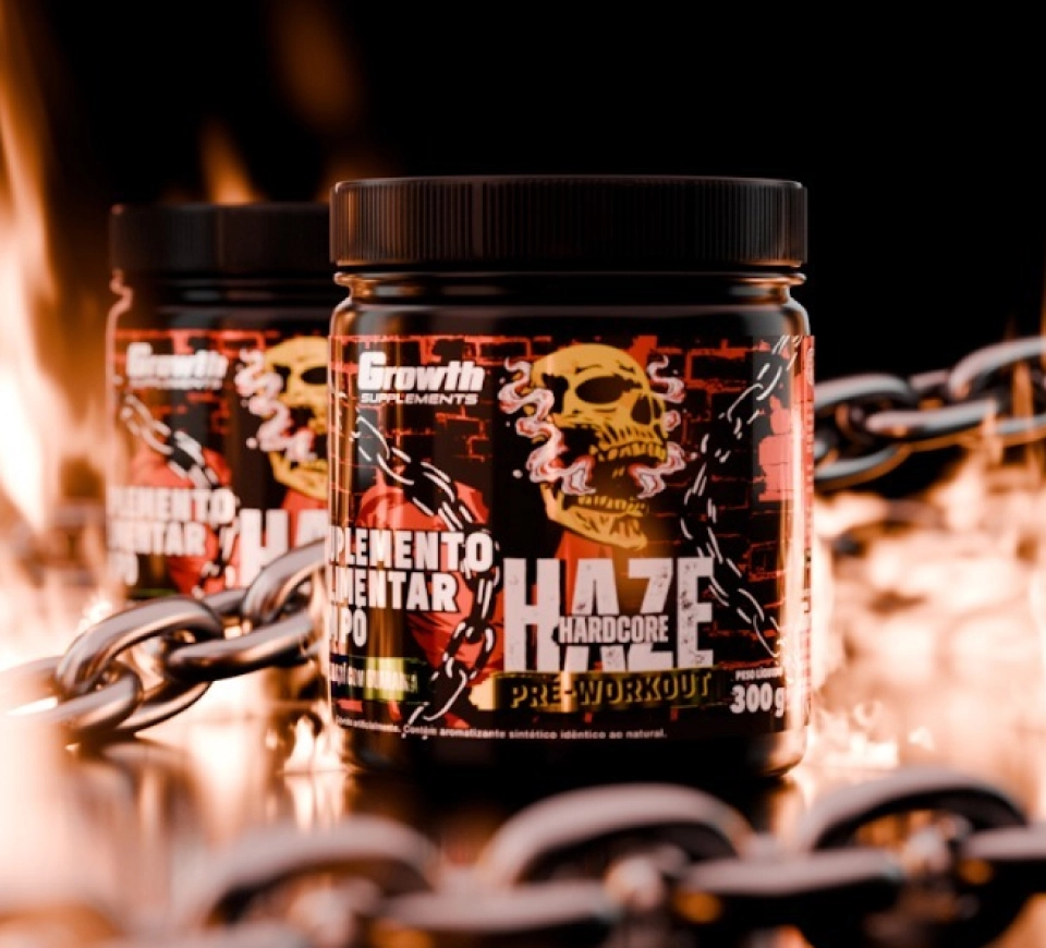 GROWTH SUPPLEMENTS - Embalagens de pré-treino Haze