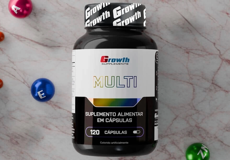 GROWTH SUPPLEMENTS - IMAGEM ILUSTRATIVA EMBALAGEM DE MULTIVITAMÍNICO
