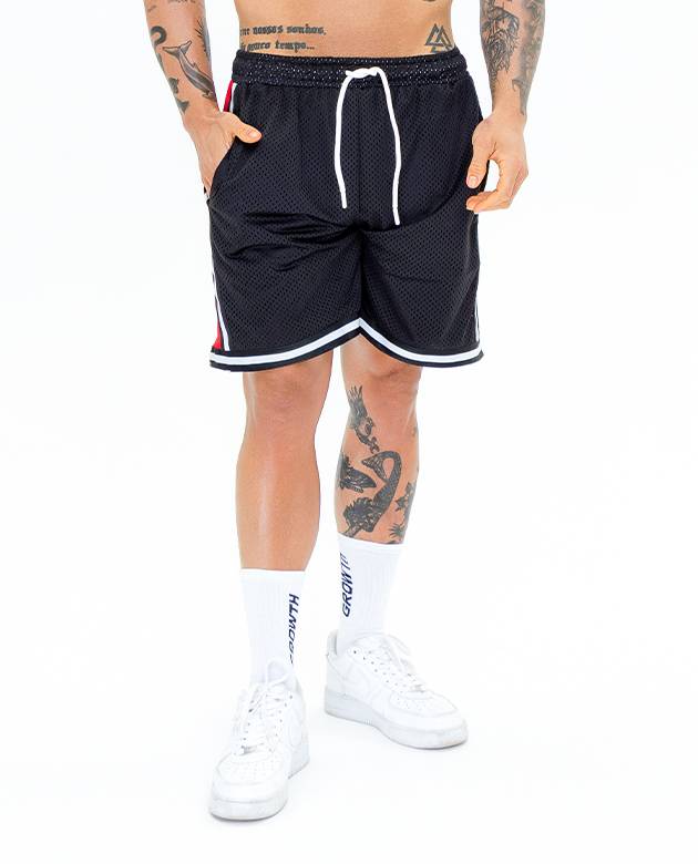 Bermuda Growth NBA Faixa Lateral Vermelha