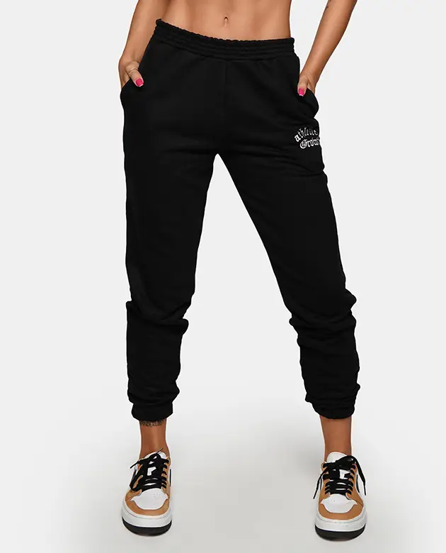 Calça Moletom Growth Athletics Preta