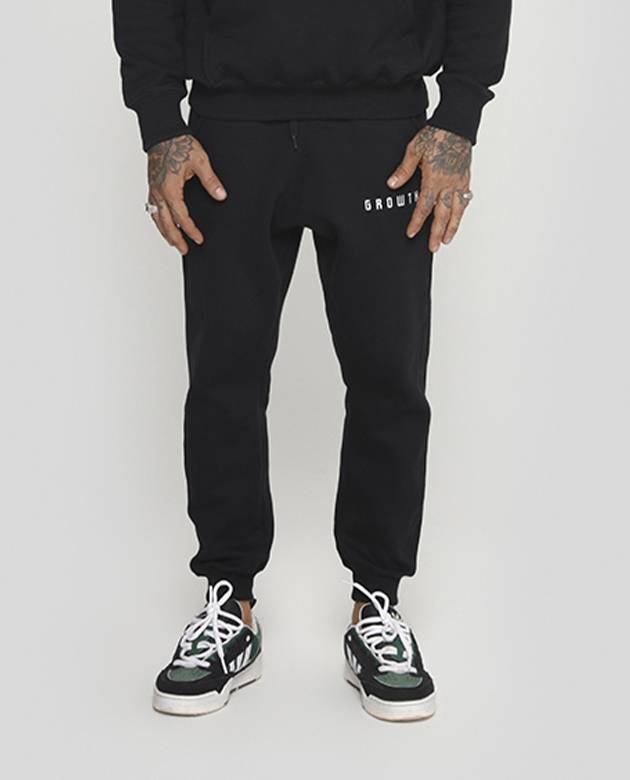 Calça Moletom Growth Under Preto