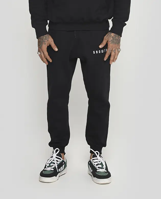 Calça Moletom Growth Under Preto