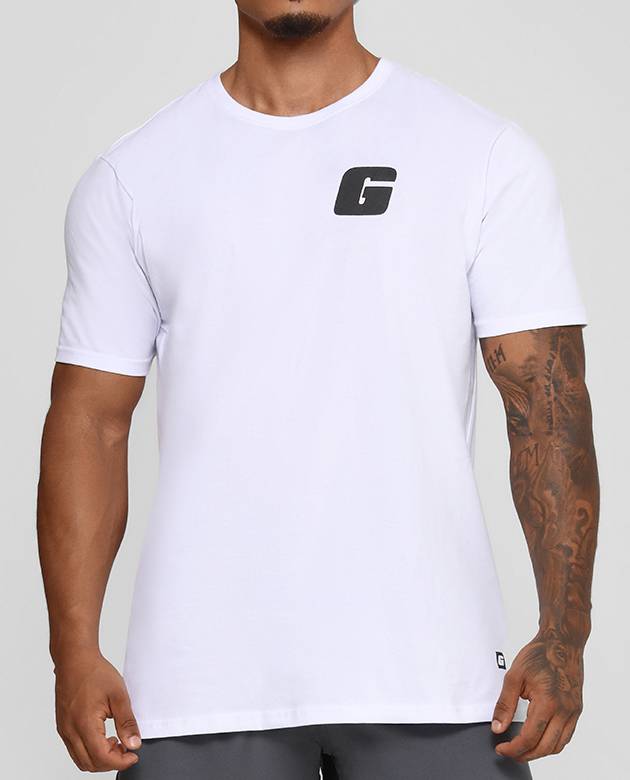 Camiseta Branca Growth Logo G
