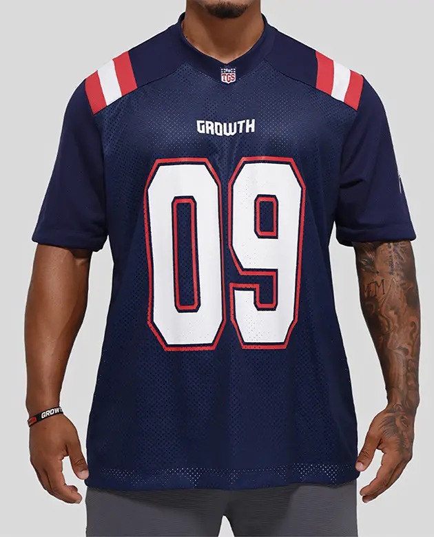 Camiseta Growth Fut American Azul Marinho