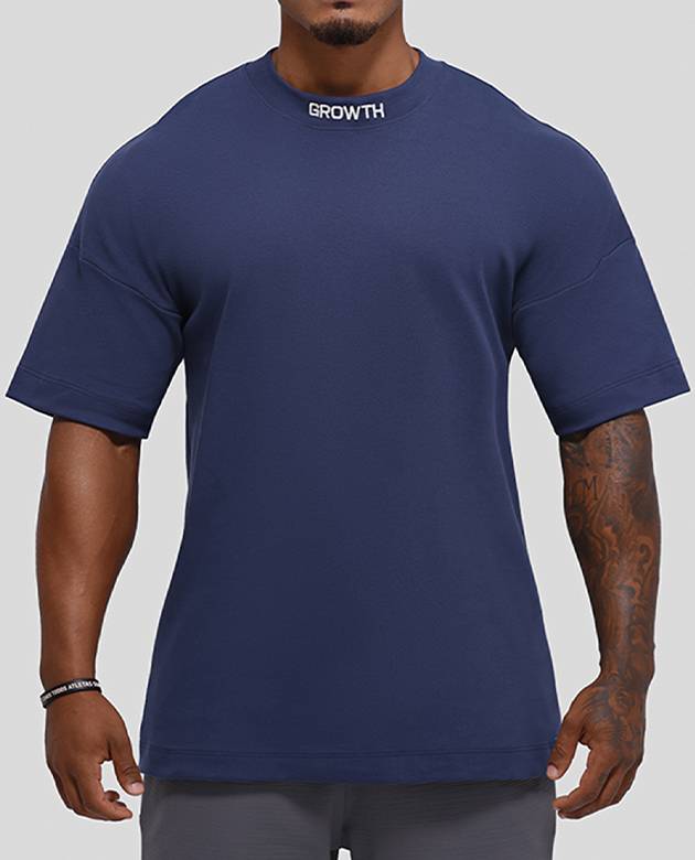 Camiseta Growth Oversized Azul