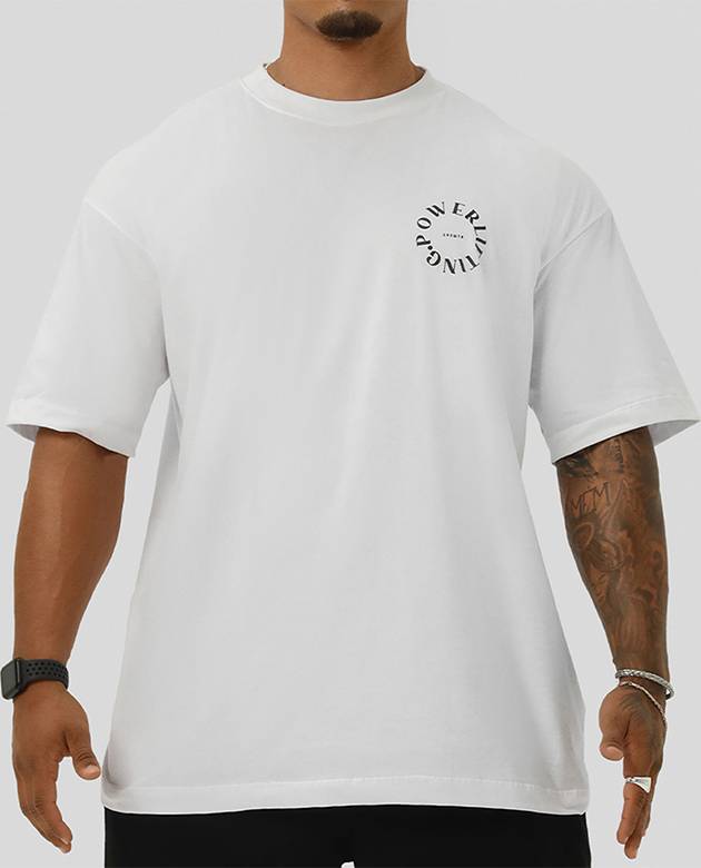 Camiseta Growth Oversized Power Branco