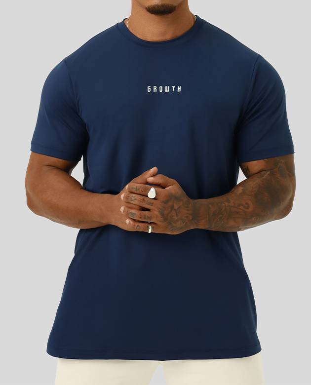 Camiseta Growth Performance Azul Marinho