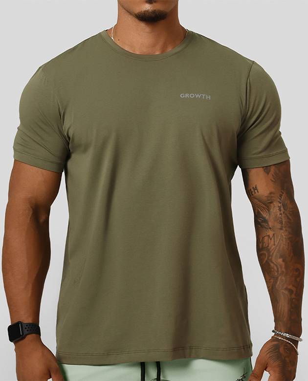 Camiseta Growth Slim Verde