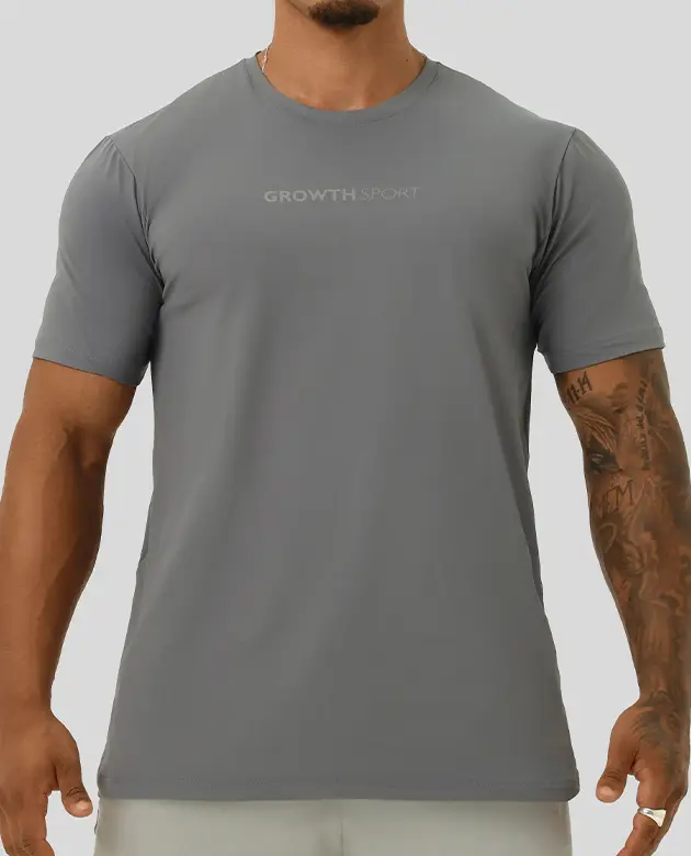 Camiseta Growth Sport Performance Cinza