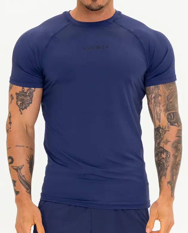 Camiseta Growth Térmica Azul Marinho