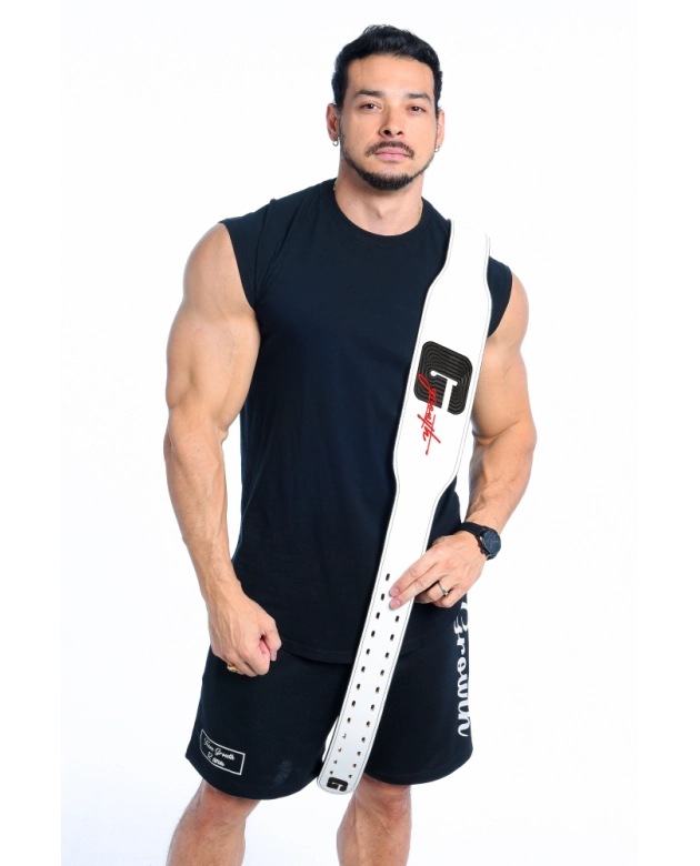 Cinturão Branco Growth G Red - Growth Supplements