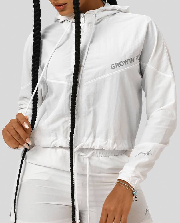 Jaqueta Tactel Growth Sports Branco
