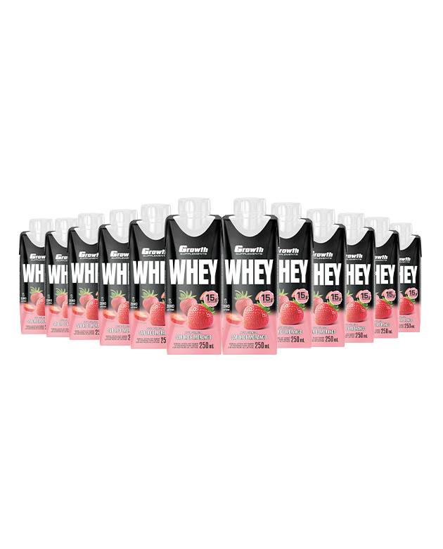 Kit 12x Bebida Láctea Morango