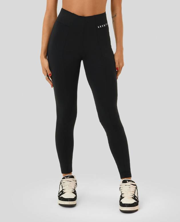 Legging Growth Alas Preta