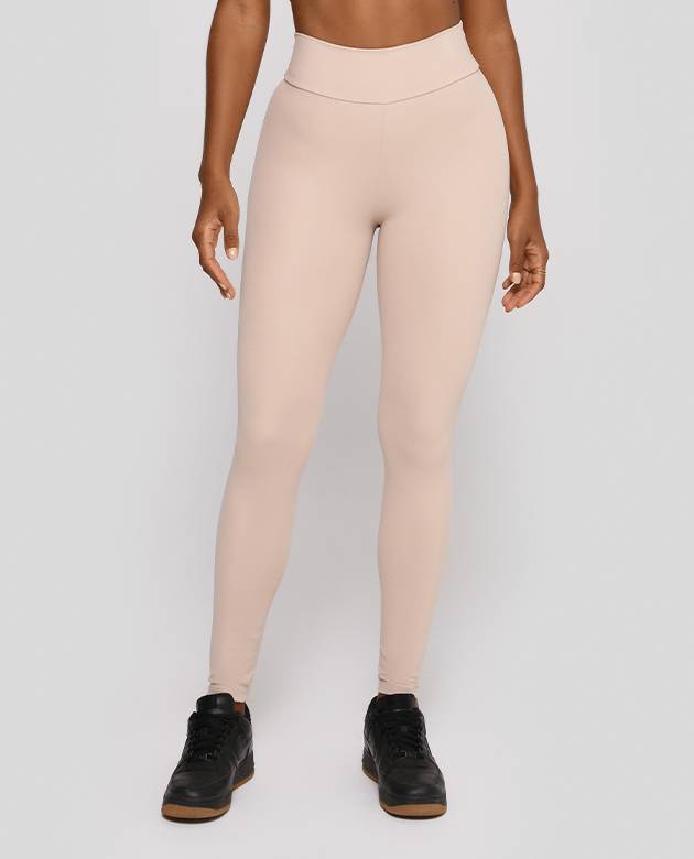 Legging Growth Pass Bege Nude