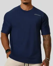 Camiseta Growth Academy Azul Marinho