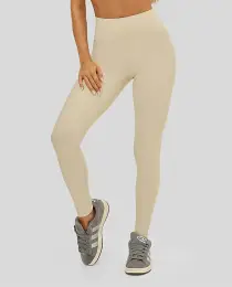 Legging Growth Sport Fits Bege Luna