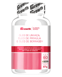 Óleo De Linhaça, Óleo De Prímula E Óleo De Borragem 60Soft