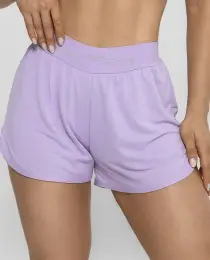 Shorts Duplo Growth Luar Lilas Aura