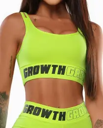 Top Ad Amarelo Neon Alca Dupla Team Growth