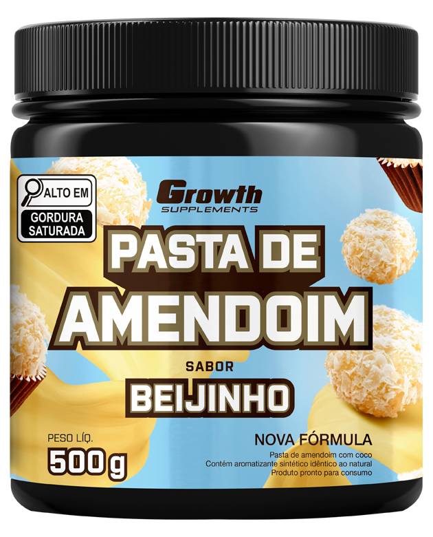 Pasta De Amendoim Sabor Beijinho 500g