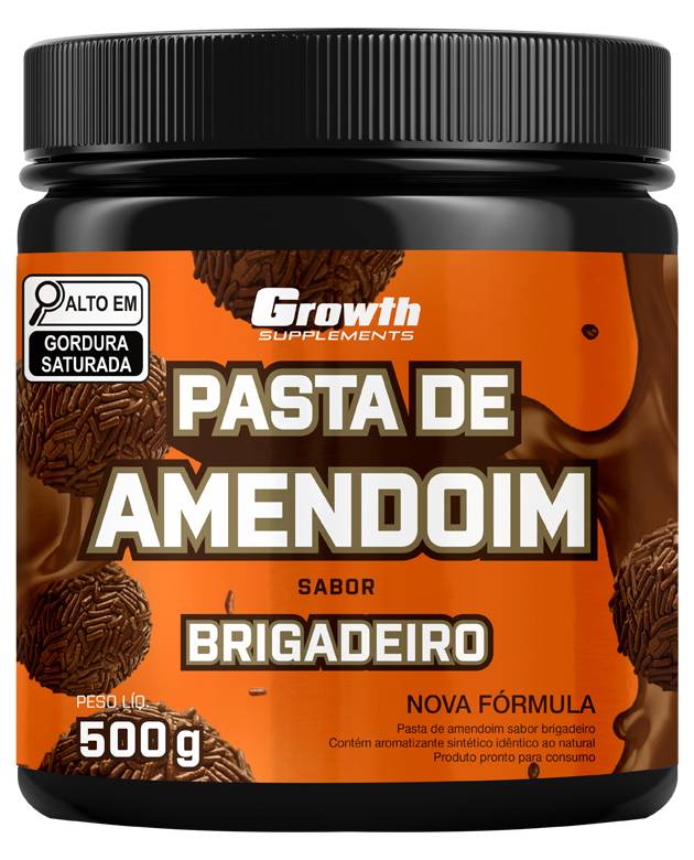 Pasta De Amendoim Sabor Brigadeiro 500g