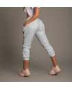 Calça Feminina Jogger Tactel Gelo