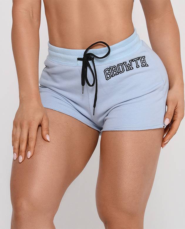 Short Moletom Growth Azul