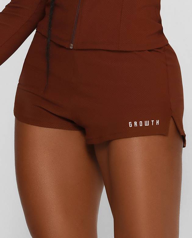 Shortinho Growth Fals Marrom