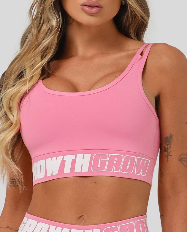 Top Ad Rosa Claro Alca Dupla Team Growth