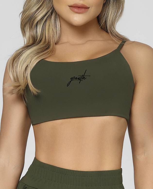 Top Verde Musgo Growth Manuscrito
