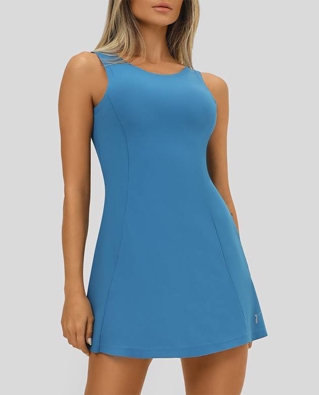 Vestido Growth Slim Azul Royal