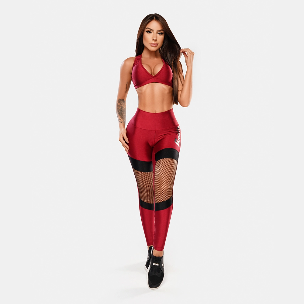 Legging Growth Bordo