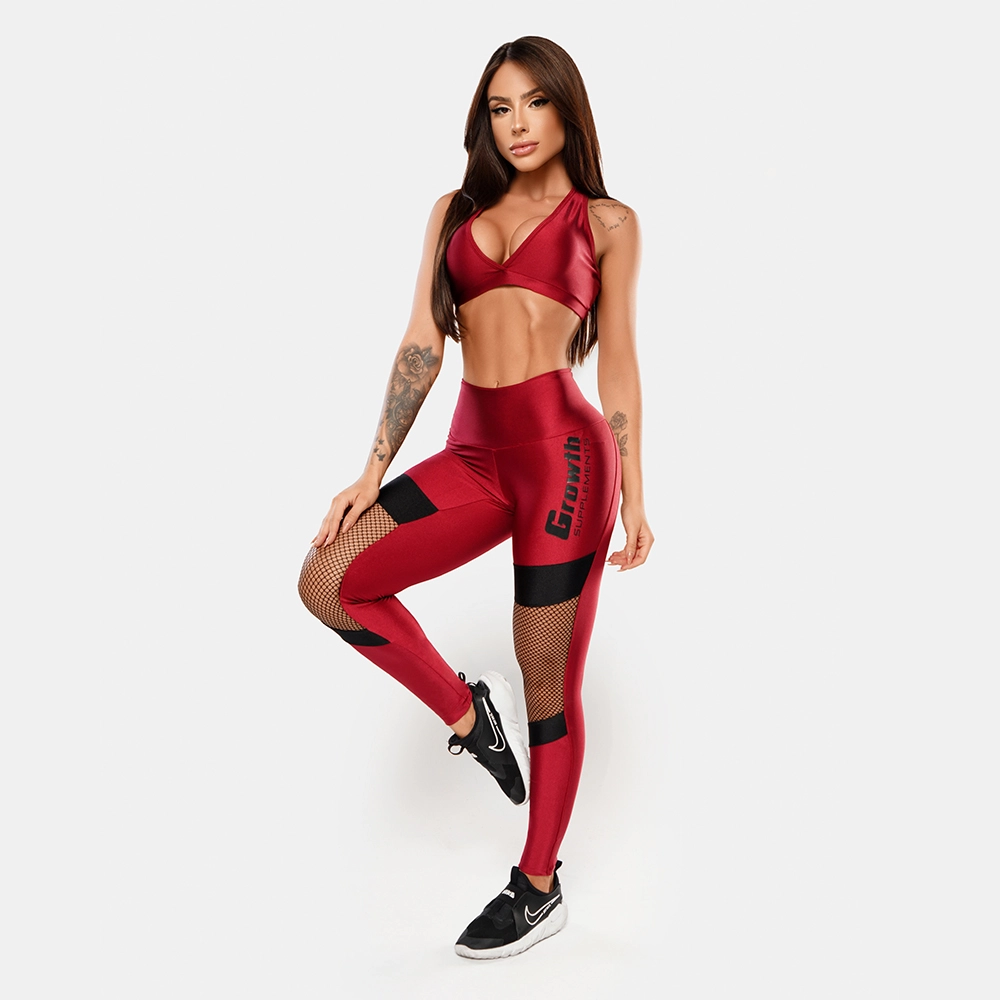Legging Growth Bordo