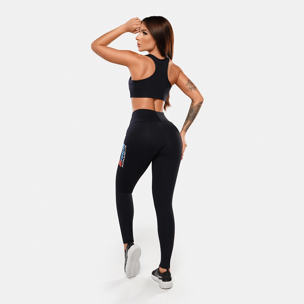 Legging Preta Logo Growth