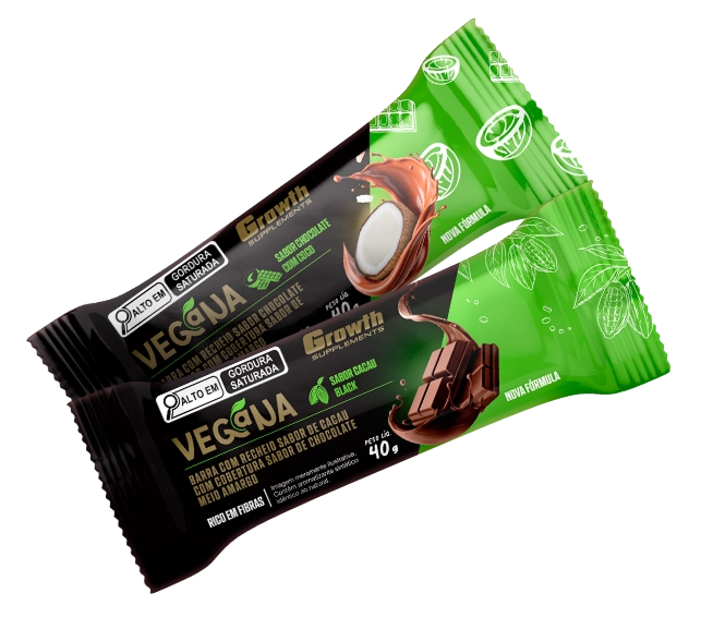 Foto do produto BARRA DE PROTEÍNA VEGANA - DISPLAY C/ 12 UN